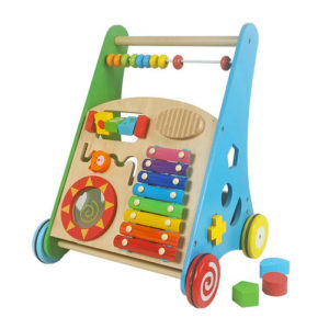 #KT142-Color classic baby wooden balance walker