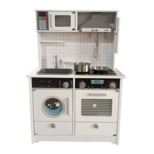 #T65649-White simulation electronic children’s kitchen toy