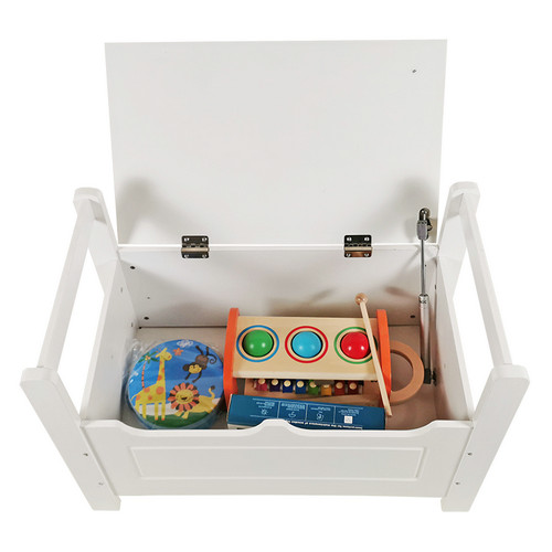 #T70212-White toy storage box - Kids Furniture - 2